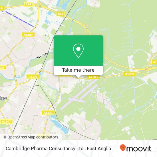 Cambridge Pharma Consultancy Ltd. map