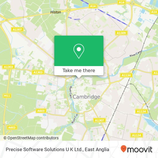 Precise Software Solutions U K Ltd. map