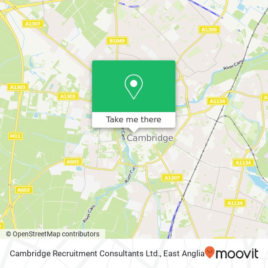 Cambridge Recruitment Consultants Ltd. map