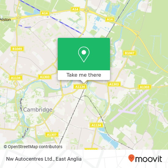 Nw Autocentres Ltd. map