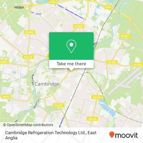 Cambridge Refrigeration Technology Ltd. map