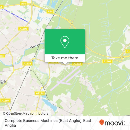 Complete Business Machines (East Anglia) map