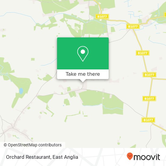 Orchard Restaurant map