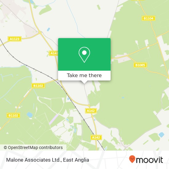 Malone Associates Ltd. map