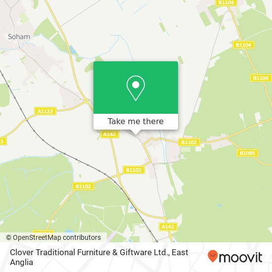 Clover Traditional Furniture & Giftware Ltd. map