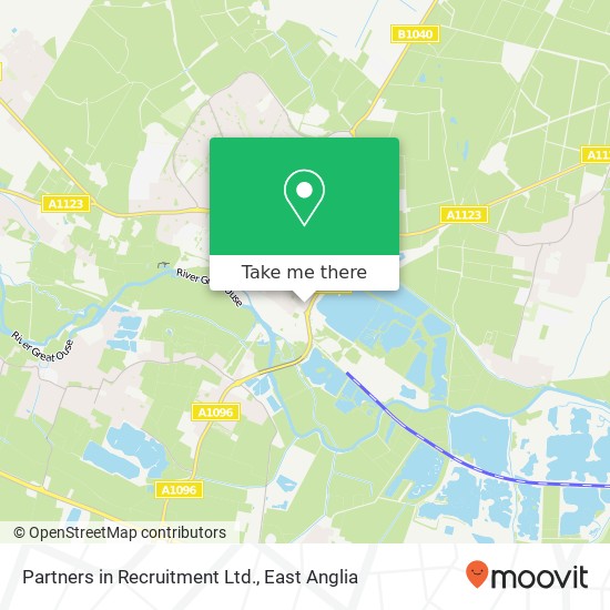 Partners in Recruitment Ltd. map