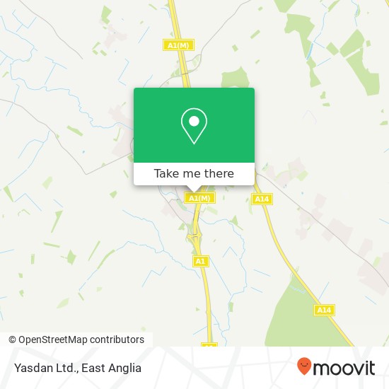 Yasdan Ltd. map