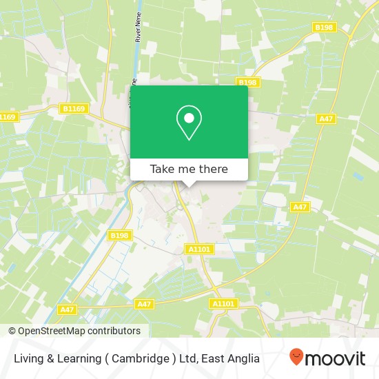 Living & Learning ( Cambridge ) Ltd map