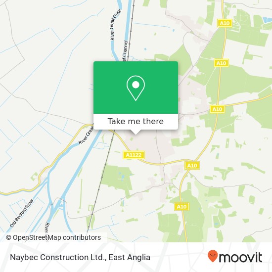 Naybec Construction Ltd. map