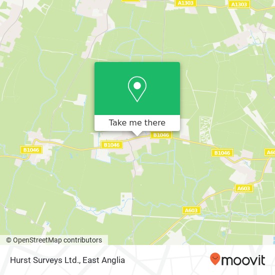 Hurst Surveys Ltd. map