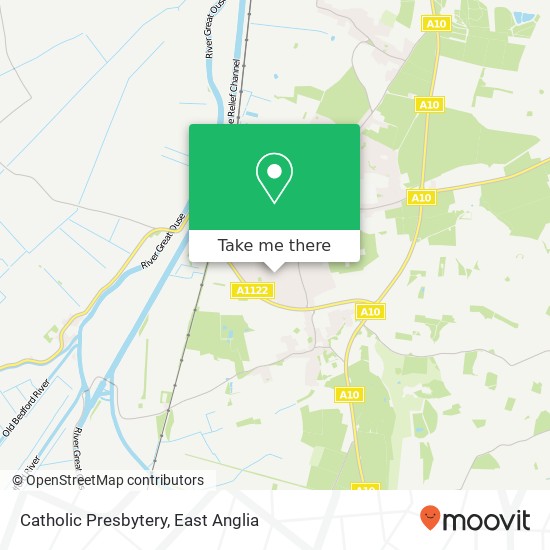 Catholic Presbytery map