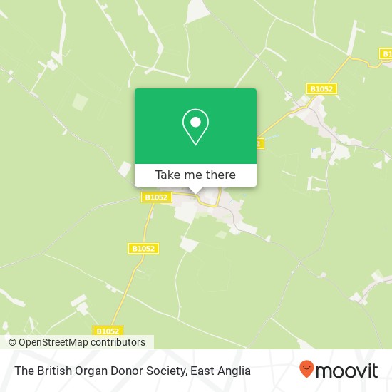 The British Organ Donor Society map