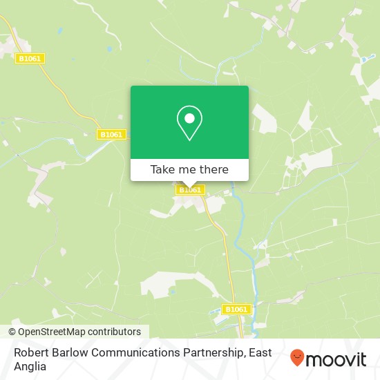 Robert Barlow Communications Partnership map