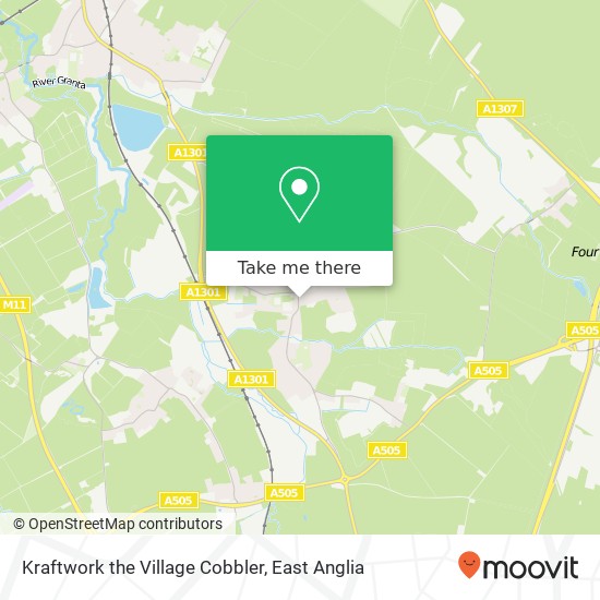 Kraftwork the Village Cobbler map