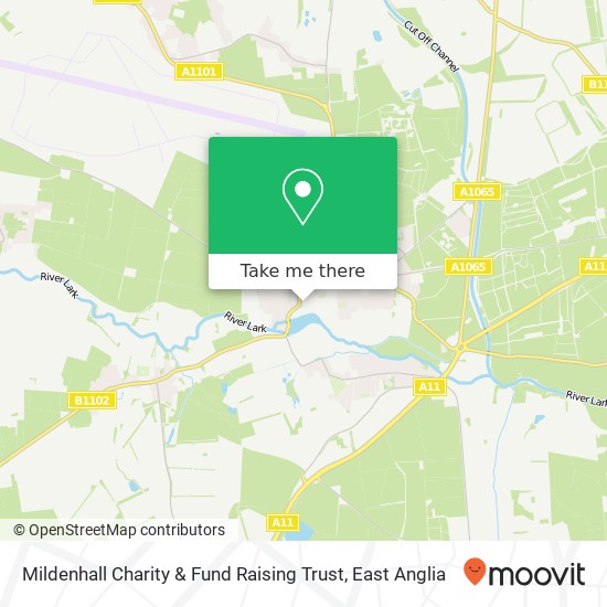 Mildenhall Charity & Fund Raising Trust map