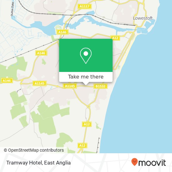 Tramway Hotel map