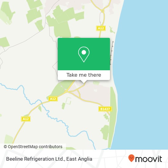Beeline Refrigeration Ltd. map