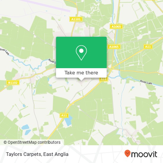 Taylors Carpets map