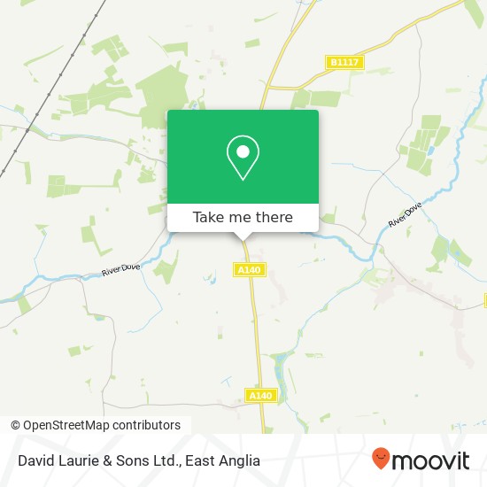 David Laurie & Sons Ltd. map