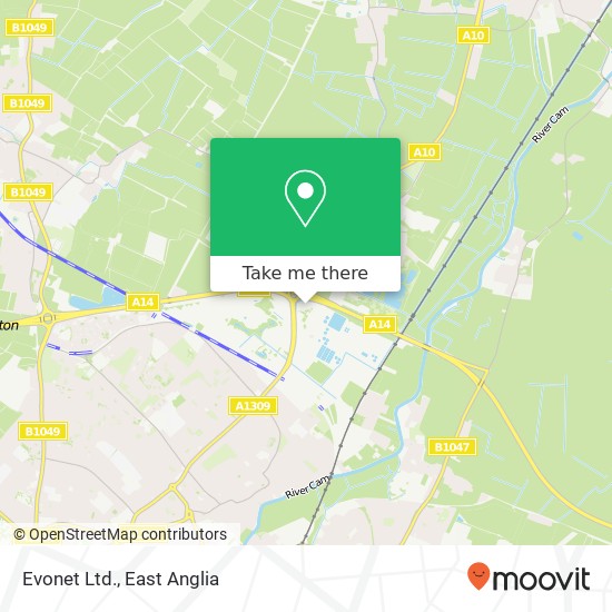 Evonet Ltd. map
