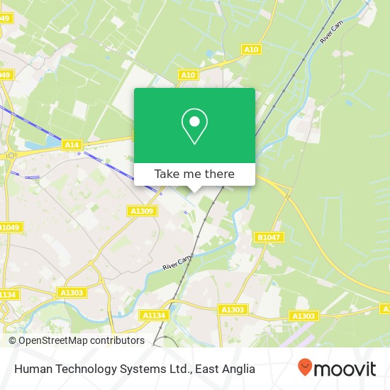 Human Technology Systems Ltd. map