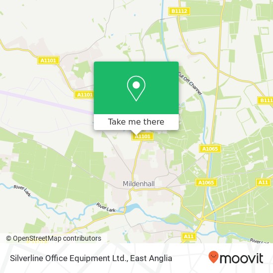 Silverline Office Equipment Ltd. map