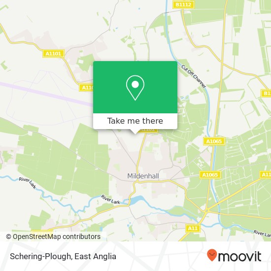 Schering-Plough map