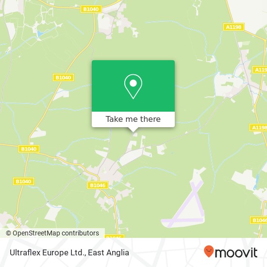 Ultraflex Europe Ltd. map