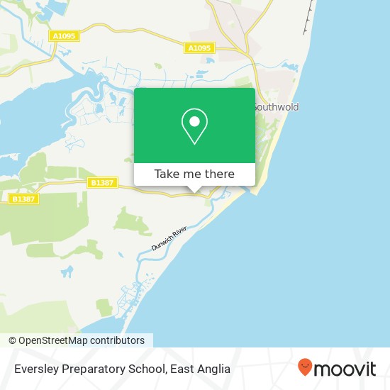 Eversley Preparatory School map
