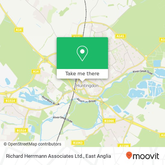 Richard Herrmann Associates Ltd. map