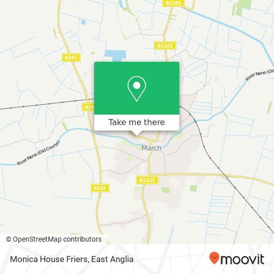 Monica House Friers map