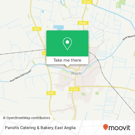 Parish's Catering & Bakery map