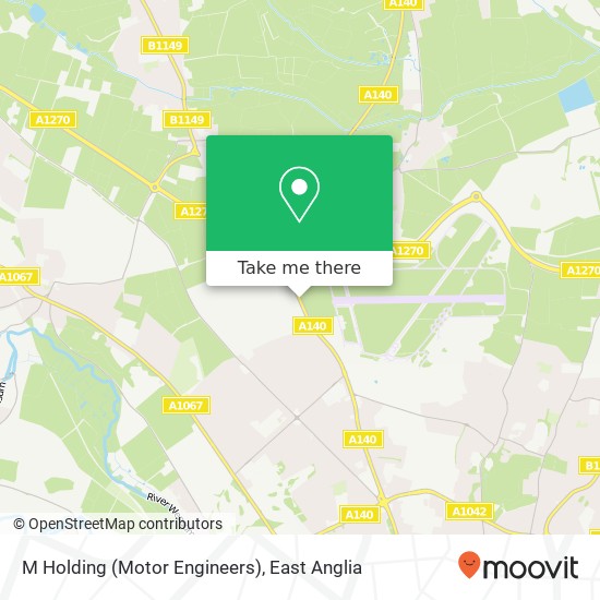 M Holding (Motor Engineers) map