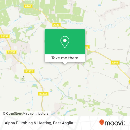 Alpha Plumbing & Heating map