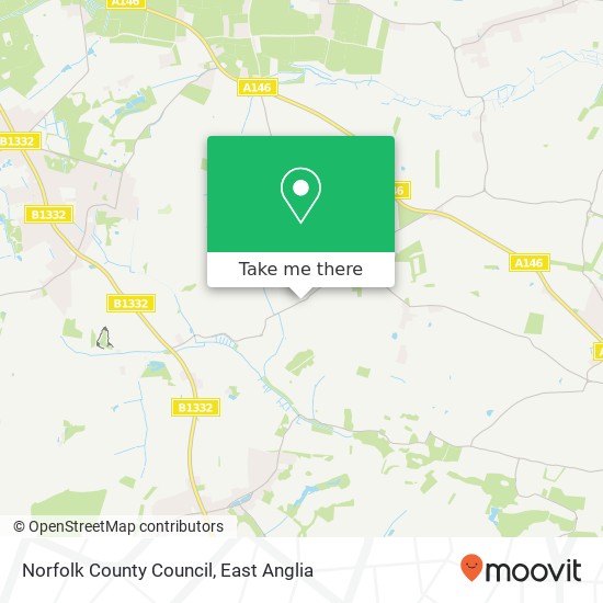 Norfolk County Council map