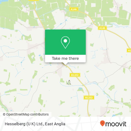 Hesselberg (U K) Ltd. map