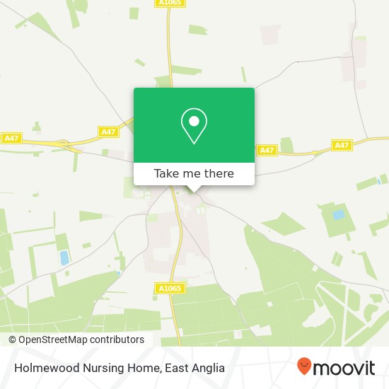 Holmewood Nursing Home map