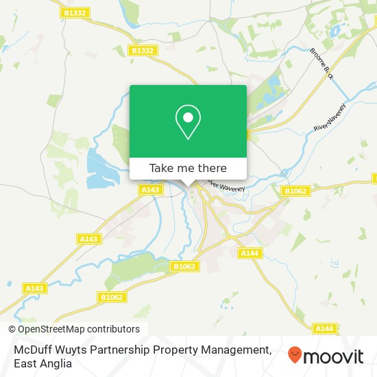 McDuff Wuyts Partnership Property Management map