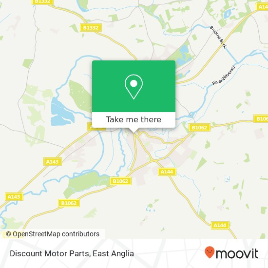 Discount Motor Parts map