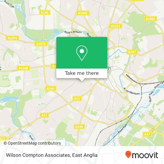 Wilson Compton Associates map