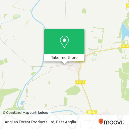 Anglian Forest Products Ltd map