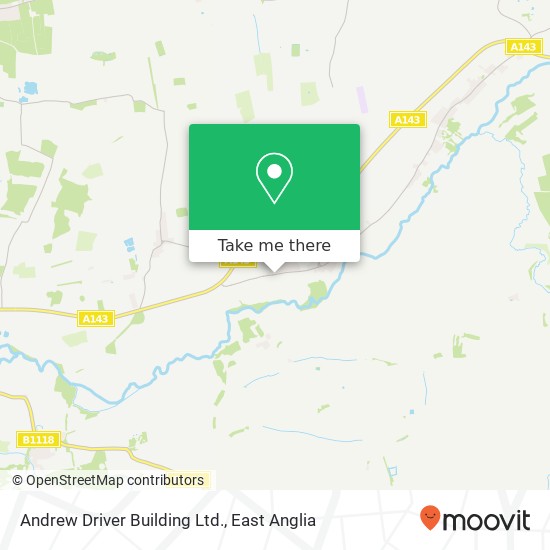 Andrew Driver Building Ltd. map