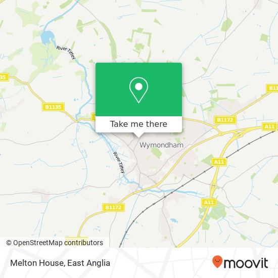 Melton House map