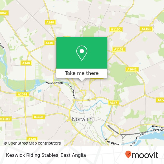 Keswick Riding Stables map