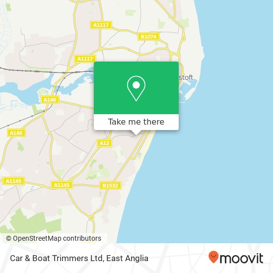 Car & Boat Trimmers Ltd map