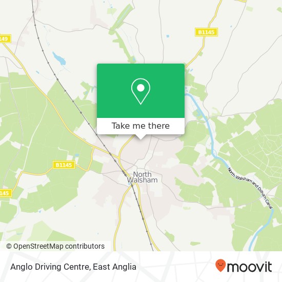 Anglo Driving Centre map