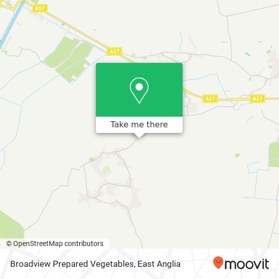 Broadview Prepared Vegetables map