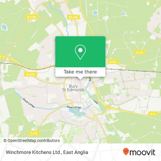 Winchmore Kitchens Ltd. map