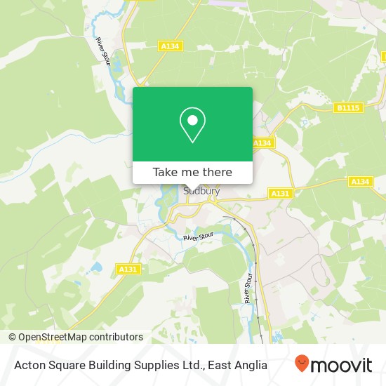 Acton Square Building Supplies Ltd. map