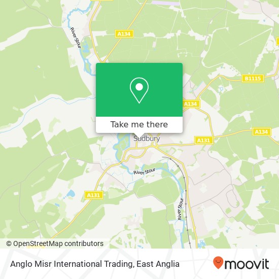 Anglo Misr International Trading map